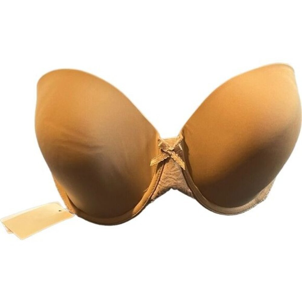 B.TemptD By Wacoal Womens Convertible Strapless Bra 34DD Beige